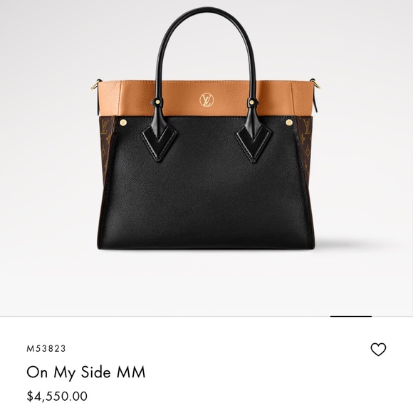 Brand New Authentic On My Side MM Louis Vuitton & Matching Wallet - Picture 3 of 11